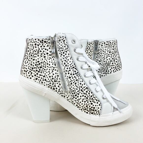 Vintage Havana Womens Wild Chita Remiee Boots 10 White Studded Snakeskin EUC - Picture 5 of 13